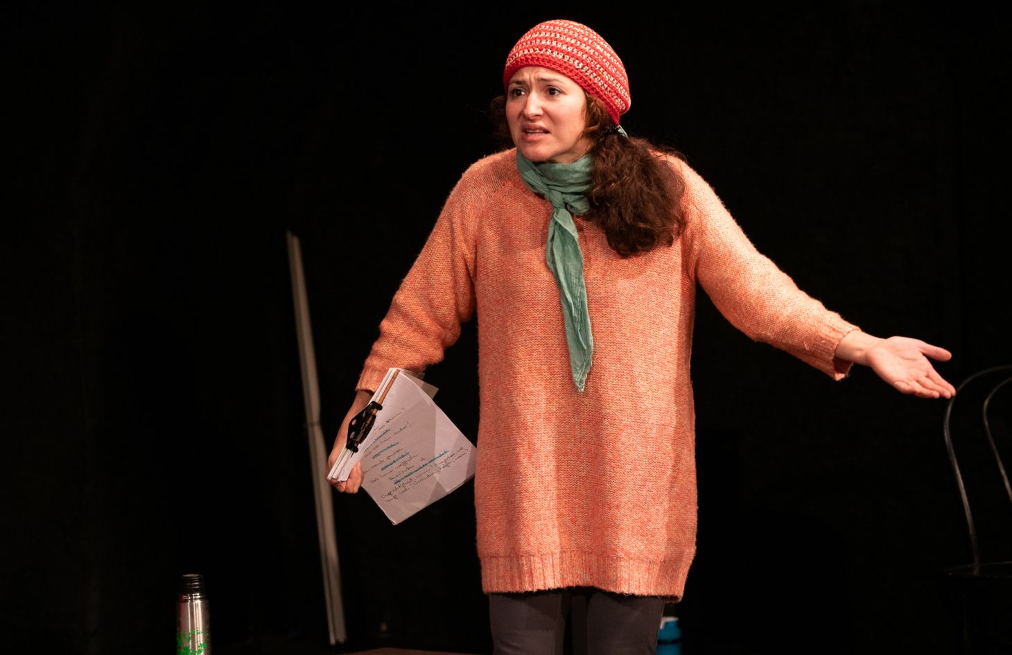 Benefiz - Jeder Rettet Einen Afrikaner von Ingrid Lausund im Wallgraben Theater Freiburg